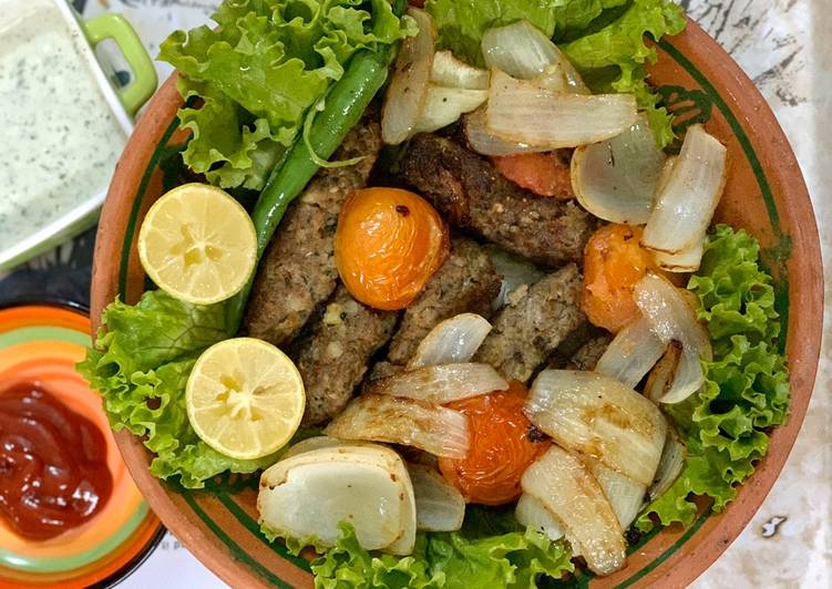Recipe of Favorite Mutton Kabab Platter