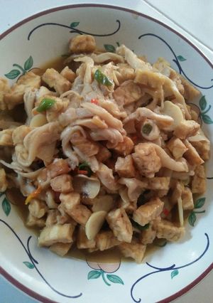 Foto resep Tumis jamur tempe saus tiram