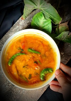 টমেটো ডাল। রেসিপির প্রধান ছবি