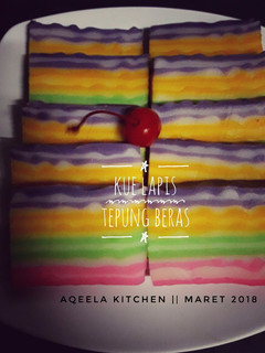 Foto resep Kue lapis tepung beras