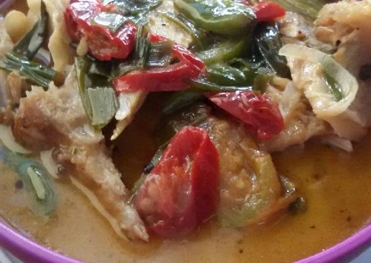 Resep Sayur santan tulang asin kakap, Anti Gagal