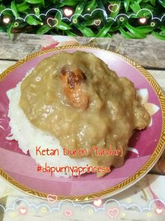 Foto resep Ketan duren (Tandur) Rice cooker