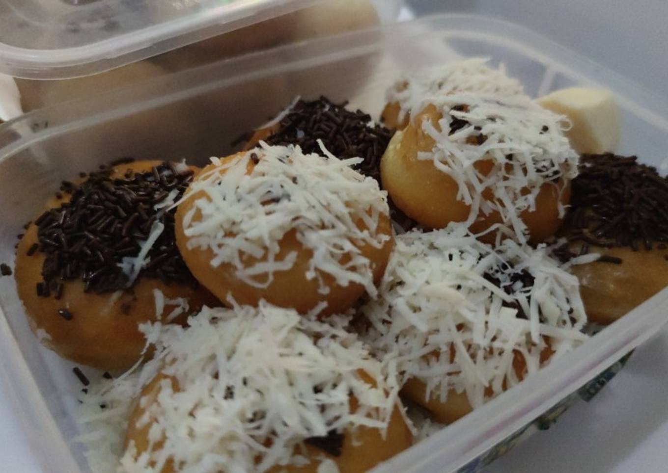 Donat lembut mudah, tanpa mixer, tanpa capek
