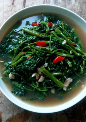 Foto resep Ca Kangkung Terasi