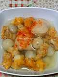 Cilok goang dan baso sapi