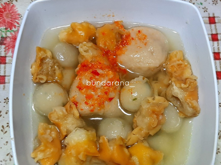 Resep Cilok goang dan baso sapi, Lezat