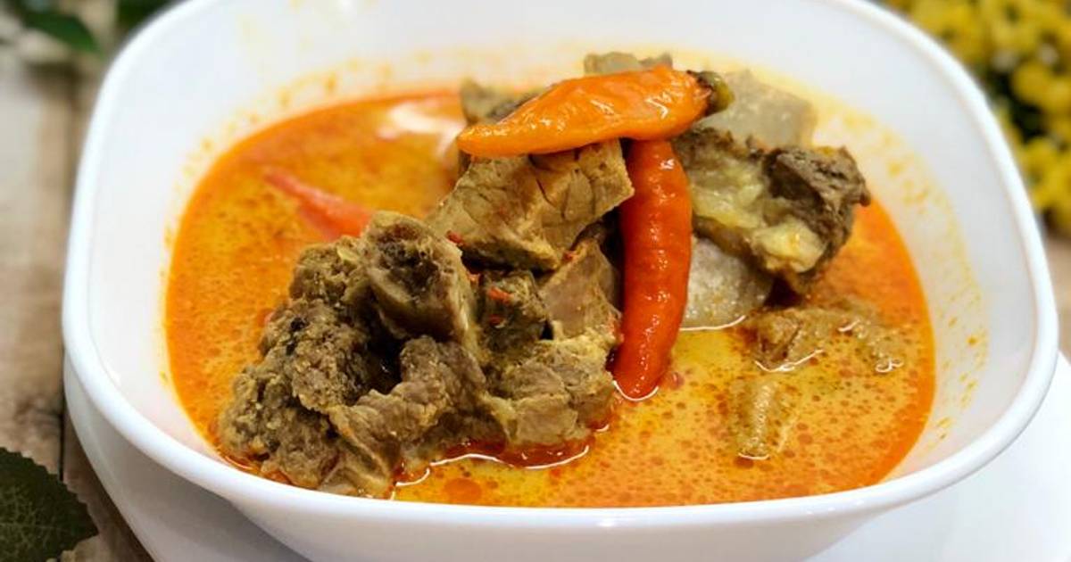 Resep Kari daging sapi ala Lontong Kari Bandung oleh Erna Juliwati