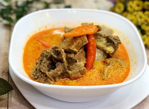 Foto resep Kari daging sapi ala Lontong Kari Bandung