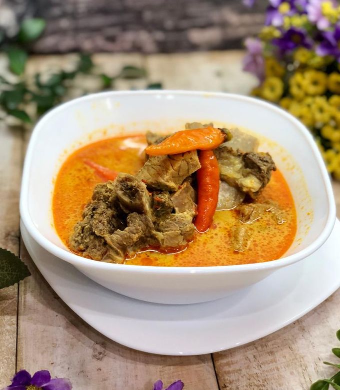 Foto resep Kari daging sapi ala Lontong Kari Bandung