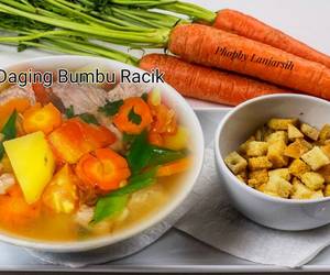 Resep Mudah Sop Daging Bumbu Racik Lezat Mantap