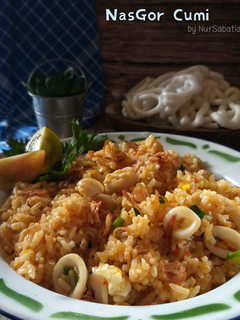 Foto resep NasGor Cumi