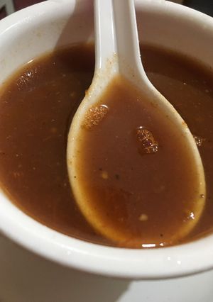 A picture of Tomato soup.