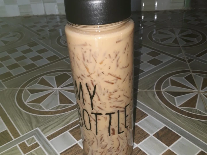 Langkah Gampang Membuat Resep Es capucino cincau...buat yg diet debm cus yang Enak Banget Anti Ribet, Sempurna