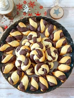 Une photo de Biscuits vanille cacao