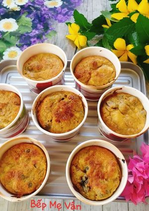 Hình của món Bánh Muffin Chuối Yến Mạch.