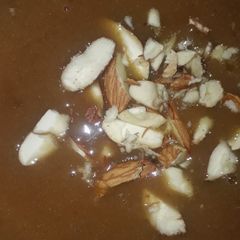 A picture of Besan ka halwa.
