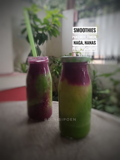Foto resep Smoothies Nanas, Naga, Pakchoy