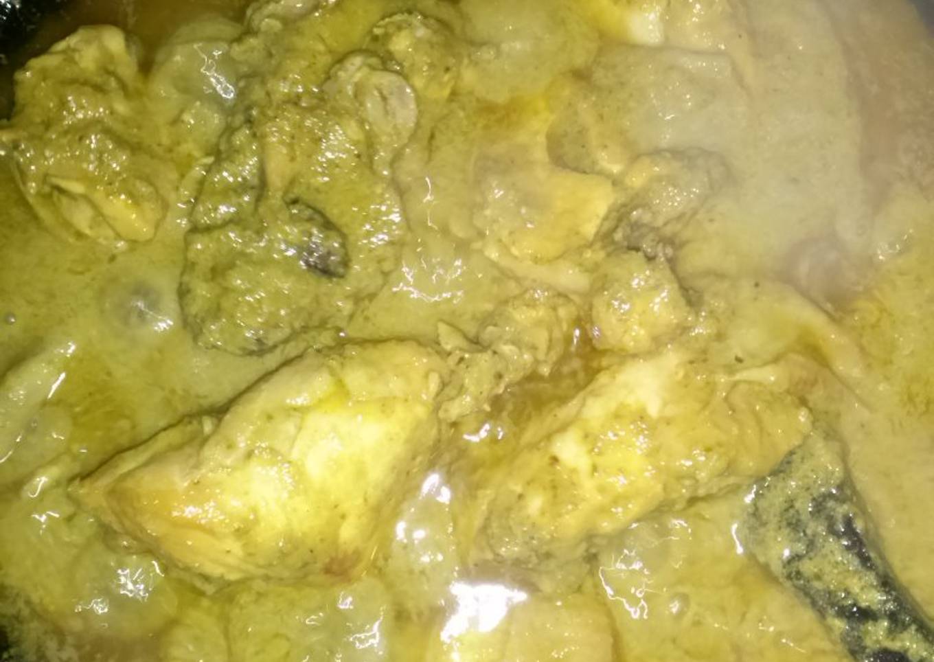 Kalio/rendang ayam koto gadang