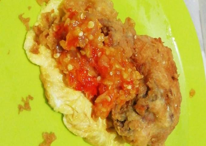 Ayam geprek bens* ala roemahan