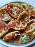Conchinglioni de verdura y ricota