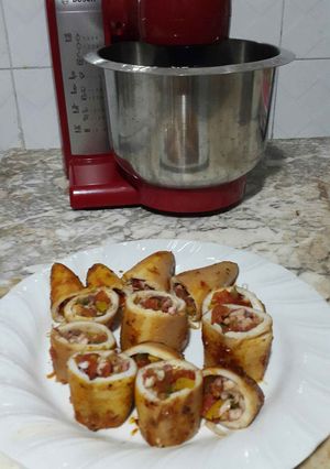 صورة لوصفة طريقة عمل كلمار محشي
