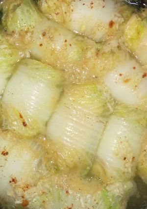 Foto resep Jamur tahu sawi roll