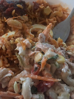 A picture of Jollof Rice.