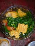 Sayur Bening Bayam Kunci