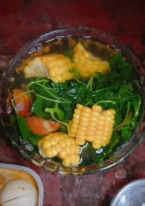 Foto resep Sayur Bening Bayam Kunci