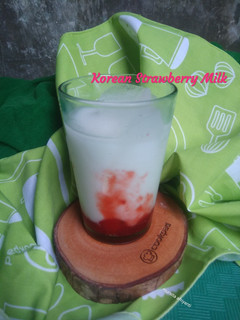 Foto resep Korean Strawberry Milk