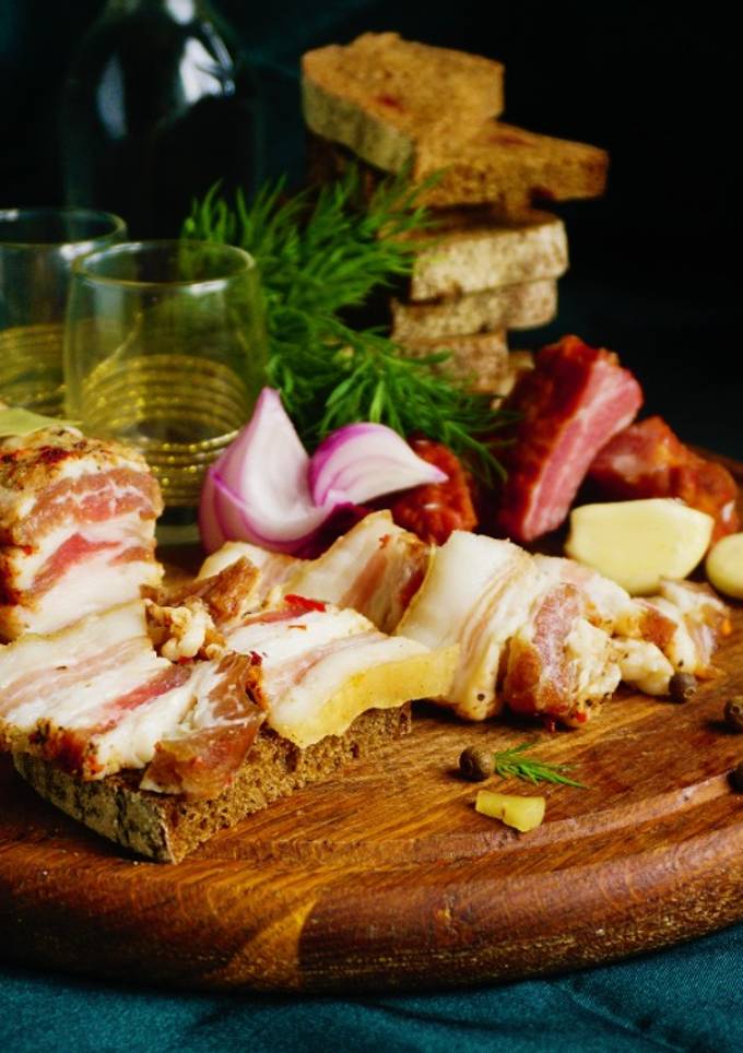 Сало морожене