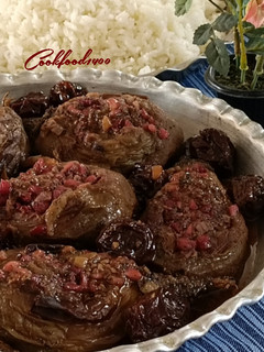 عکسی از دستور بادمجان ناردونی