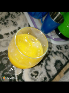 A picture of Mango juice.