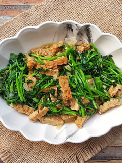 Foto resep Tumis Tempe Selada Air