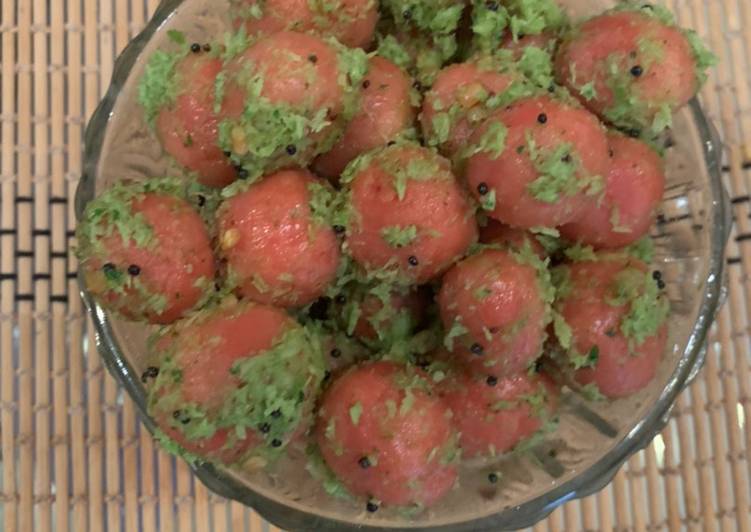 Recipe of Perfect Beetroot Mani Kozhakkattai