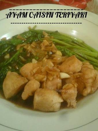 Cara Mudah Menyiapkan Resep TUMIS AYAM CAISIN SAUS TERIYAKI 😘 yang Menggugah Selera Anti Ribet, Mantap Sekali