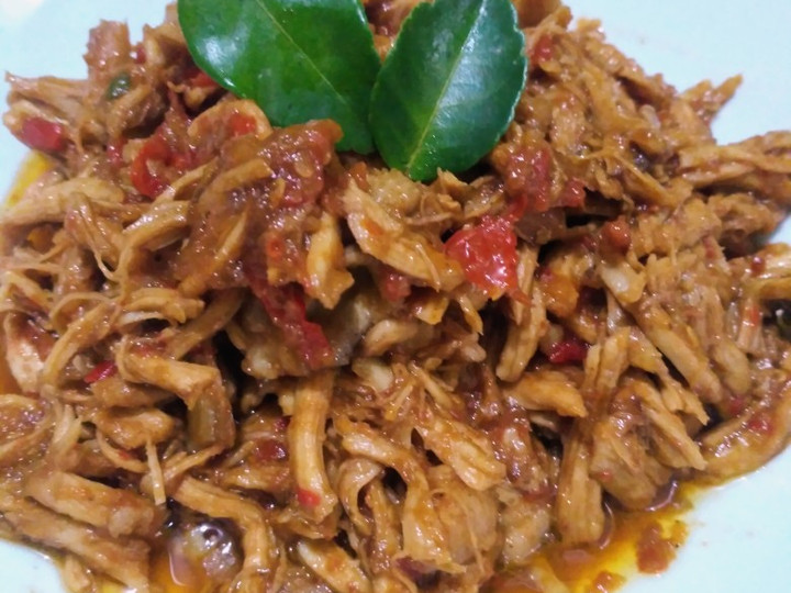 Langkah Mudah untuk Menyiapkan Ayam suwir pedas manis Anti Gagal
