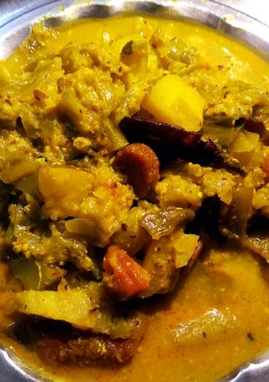তেলে ঝালে বাঁধাকপি(Tele jhale bandhakopi recipe in bengali) রেসিপির প্রধান ছবি