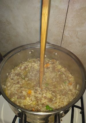 Una foto de Guiso económico y rendidor! De arroz
