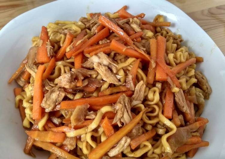 Bagaimana Membuat Mie goreng jawa keriting, Enak