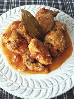 Una foto de Pollo de corral a la Andaluza