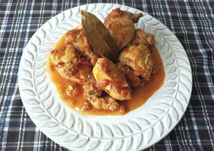 Pollo de corral a la Andaluza