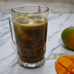 A picture of Pudina aam panna.
