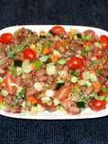 Bean Salad (Porotos Hallados)