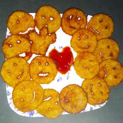 A picture of Potato Smiley Recipe.