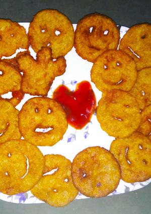 A picture of Potato Smiley Recipe.