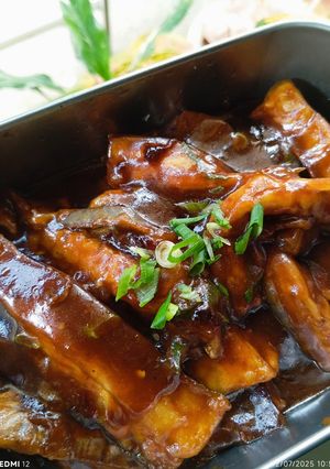 Foto resep Terong Tiga Saus