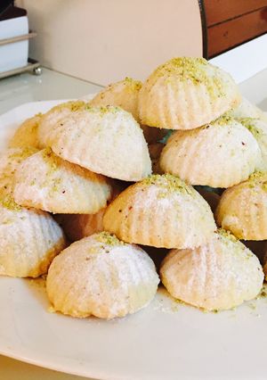 صورة لوصفة وصفة معمول بالفستق الحلبي