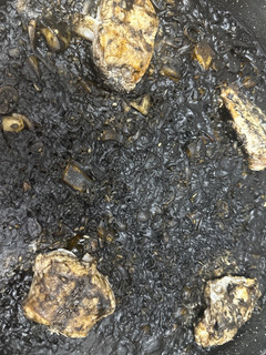 Una foto de 590. Arroz negro con rape (principal paella)