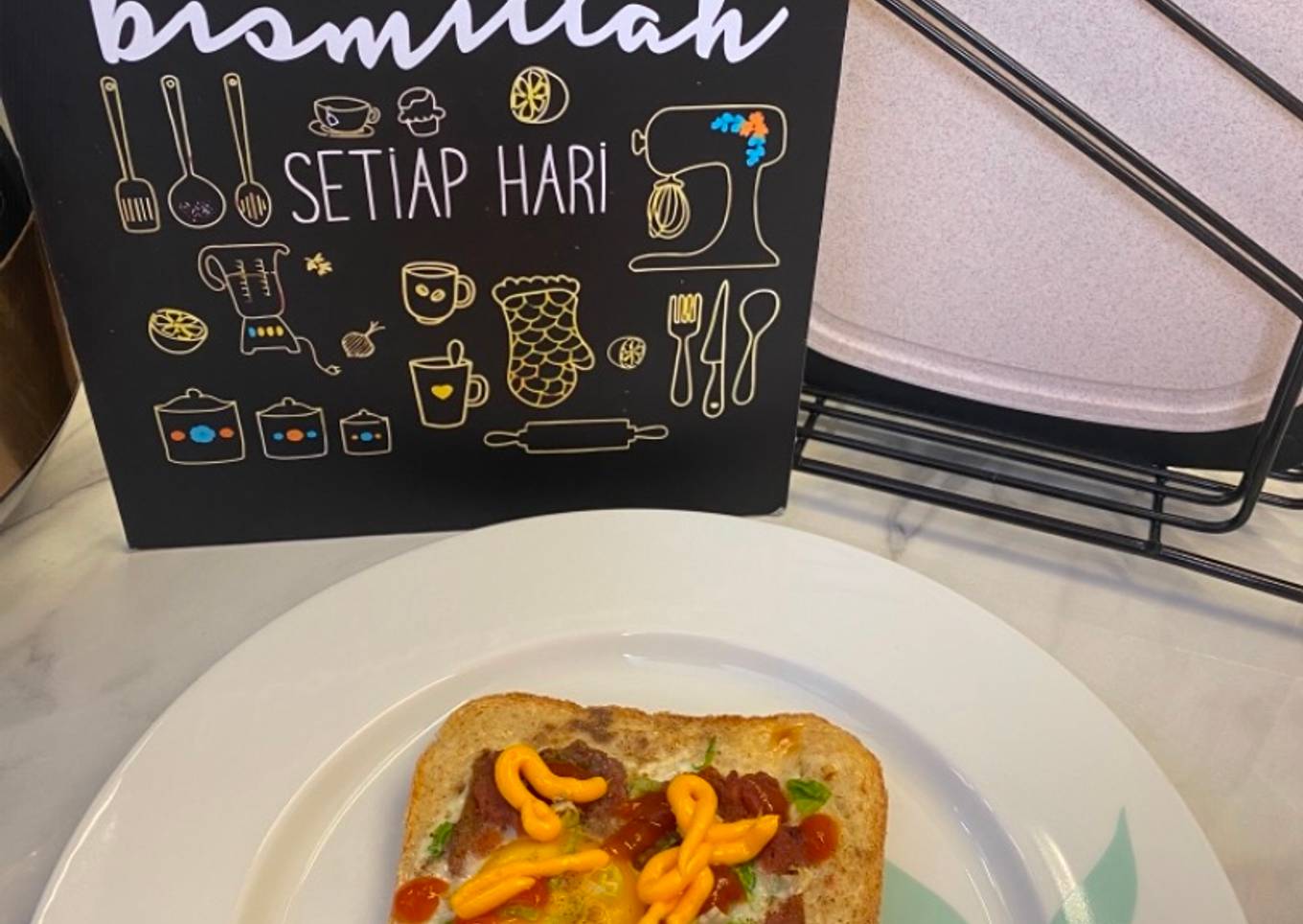 Roti panggang made by mami ael x smart oven vienta